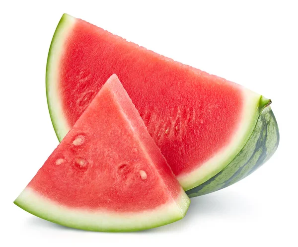 Karpuz dilim yalıtılmış kırpma yolu