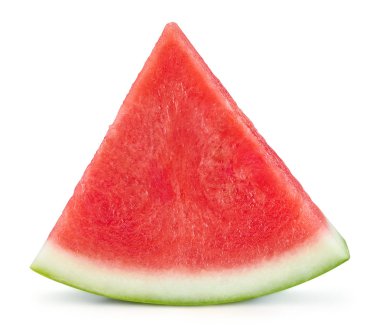 Karpuz dilim yalıtılmış kırpma yolu