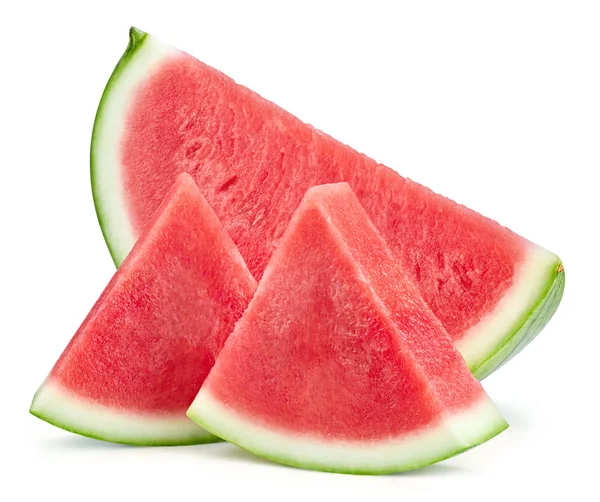 Watermelon slice isolated Clipping Path — Stock Photo, Image