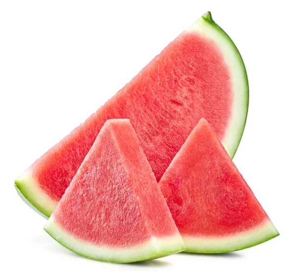 Watermelon slice isolated Clipping Path — Stock Photo, Image