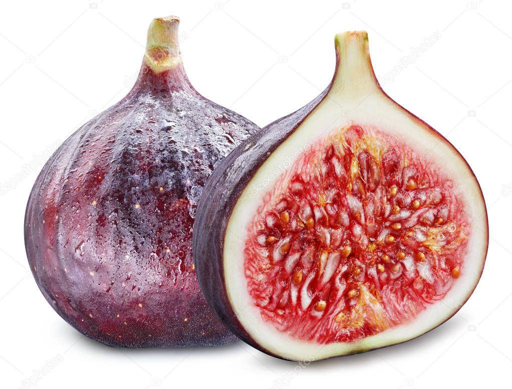 Fig isolated Clipping Path