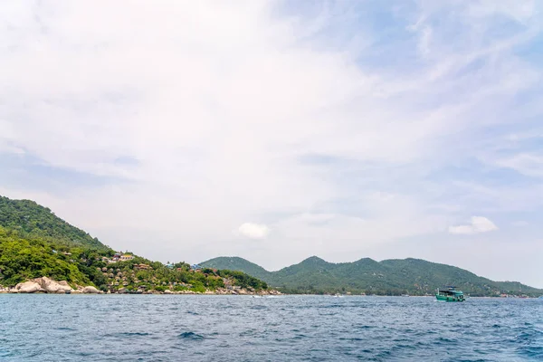 Koh Tao Adası Mavi Denizde Tayland Körfezi Yaz Aylarında Güzel — Stok fotoğraf