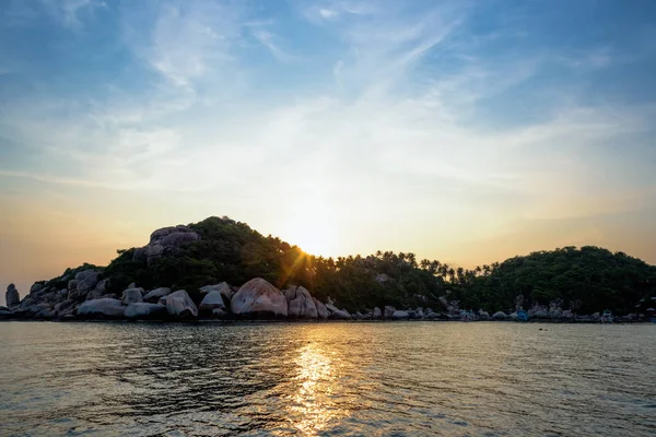 Schöne Naturlandschaft Gruppe Seltsamer Stein Von Buddha Punkt Kap Der — Stockfoto