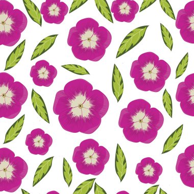 Mor çiçek desen arka plan