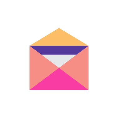 Zarf içinde açık zarf ve kağıt belge