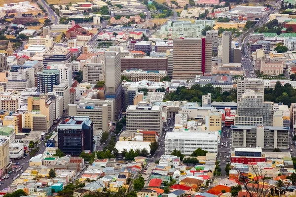 Cape Town, Güney Afrika, Cape Town şehir suların çekildiği kıyı görünümünü 07 Aralık 2011, yüksek