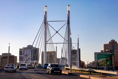 Johannesburg, Güney Afrika, 11 Eylül 2011, Nelson Mandela Köprüsü Johannesburg