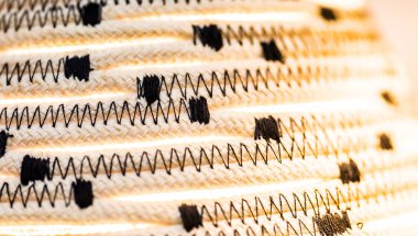 Makroyu kapat yumuşak odak parlak renkli doğal dokular desen oluşturan 