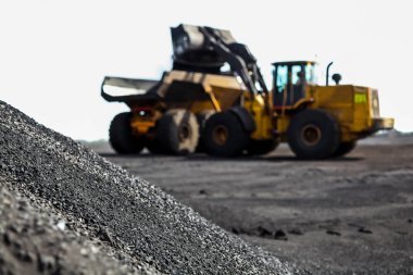 Araştırma damperli kamyon Manganez Cevheri işlemek ve saklamak için taşıma