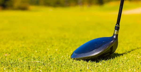 Golf Club Golfbana Fairway Solig Dag — Stockfoto
