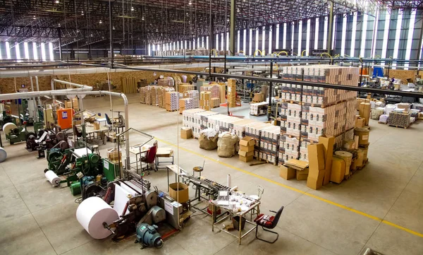 ヨハネスブルグ 南アフリカ 2011 印刷および包装工場内 — ストック写真