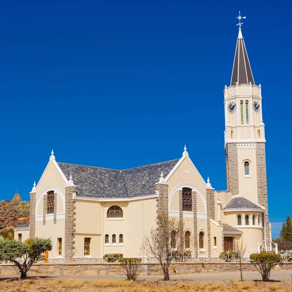 Gammal Vacker Öken Kyrka Karoo Sydafrika — Stockfoto