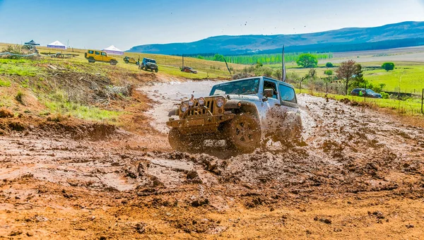 Harrismith South Africa October 2015 4X4 Mud Driver Training Camp — Stock Photo, Image