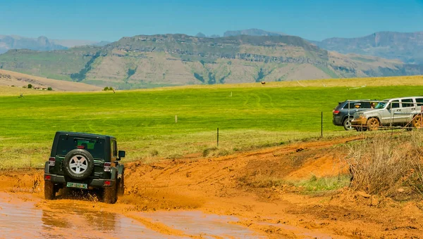 Harrismith Jihoafrická Republika Říjen 2015 4X4 Bahenní Řidičský Výcvik Táboře — Stock fotografie