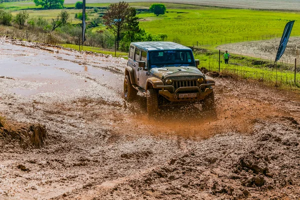 Harrismith South Africa October 2015 4X4 Mud Driver Training Camp — Stock Photo, Image