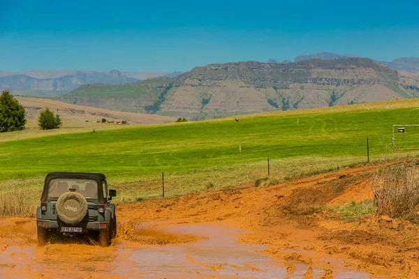 Harrismith Jihoafrická Republika Říjen 2015 4X4 Bahenní Řidičský Výcvik Táboře — Stock fotografie