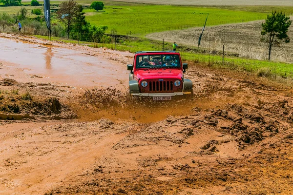 Harrismith Jihoafrická Republika Říjen 2015 4X4 Bahenní Řidičský Výcvik Táboře — Stock fotografie