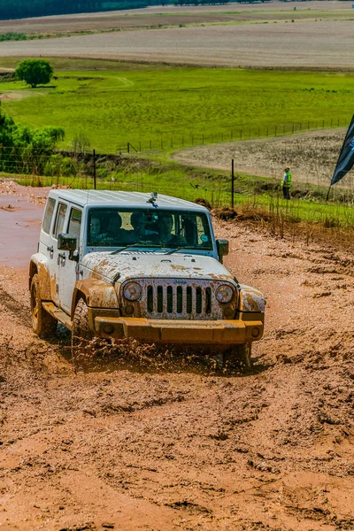 Harrismith South Africa October 2015 4X4 Mud Driver Training Camp — Stock Photo, Image