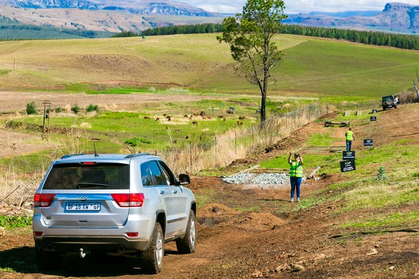 Harrismith Sud Africa Ottobre 2015 4X4 Ostacolo Driver Training Camp — Foto Stock