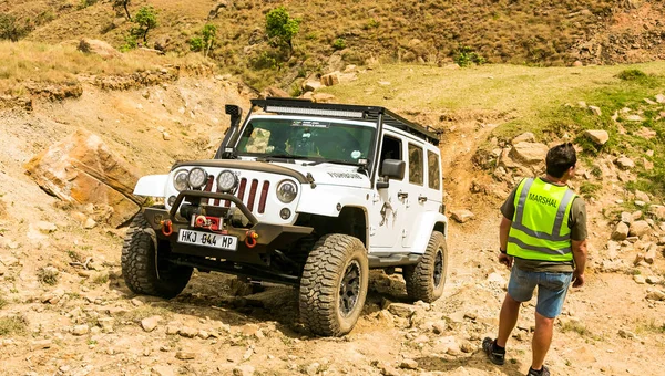 Harrismith Sudáfrica Octubre 2015 4X4 Mountain Path Entrenamiento Conductores Campamento — Foto de Stock