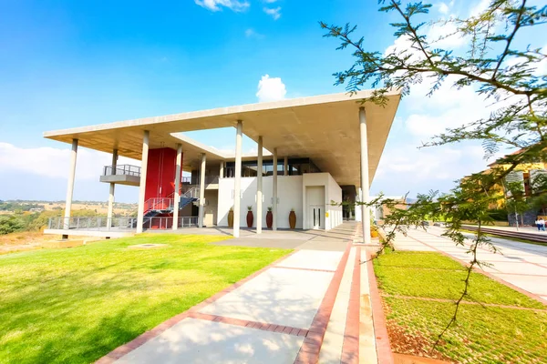 大学のキャンパスで建物外観のヨハネスブルグ 南アフリカ 2012 — ストック写真
