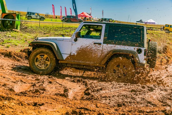 Harrismith Sud Africa Ottobre 2015 4X4 Mud Driver Training Camp — Foto Stock
