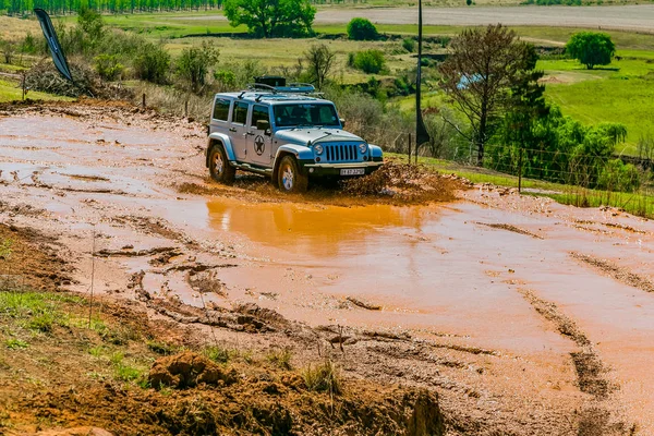 Harrismith South Africa October 2015 4X4 Mud Driver Training Camp — Stock Photo, Image