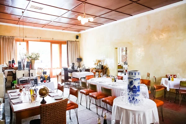 Johannesburg Sud Africa Febbraio 2011 Interno Del Ristorante Retro Bistro — Foto Stock