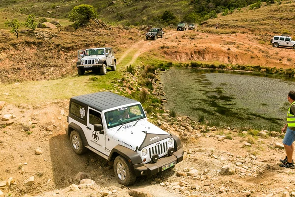 Harrismith Jihoafrická Republika Říjen 2015 4X4 Horská Stezka Řidičský Výcvik — Stock fotografie