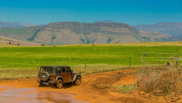 Harrismith Jihoafrická Republika Říjen 2015 4X4 Bahenní Řidičský Výcvik Táboře — Stock fotografie