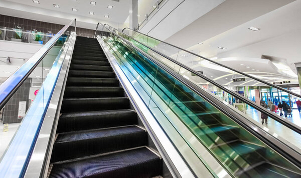 Johannesburg, South Africa - July 05 2011: Inside Interior of Alberton City Mall in Johannesburg