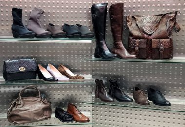 Johannesburg, Güney Afrika - 27 Nisan 2011: iç bir Up-Market moda giyim perakende mağazası