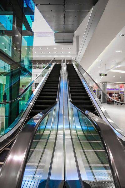 Johannesburg, South Africa - July 05 2011: Inside Interior of Alberton City Mall in Johannesburg