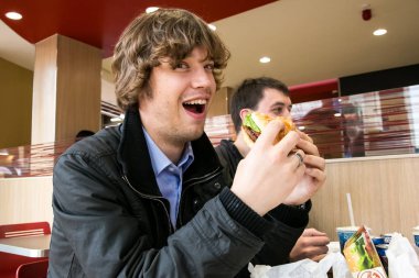 Pretoria, Güney Afrika - 28 Haziran 2014: Burger King Restoran açılış günü