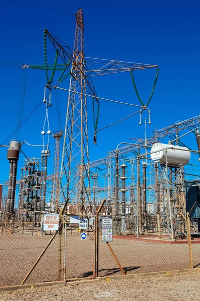 ヨハネスブルグ 南アフリカ 2012 電気配電工場設備 — ストック写真