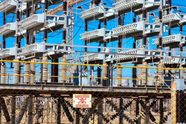 Johannesburg Zuid Afrika April 2012 Electric Power Plant Distributiefaciliteit — Stockfoto