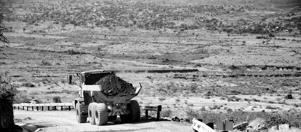 Johannesburg Zuid Afrika Mei 2011 Platina Palladium Mijnbouw Apparatuur — Stockfoto