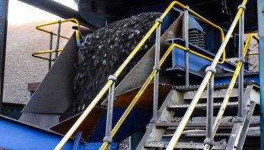 Kömür madenciliği ve işleme tesisi ekipmanları