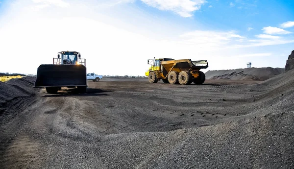 Minería y equipo de manganeso — Foto de Stock