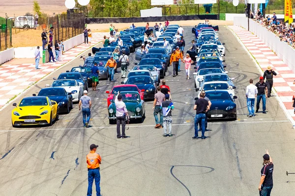 Día de la Pista del Propietario Aston Martin — Foto de Stock