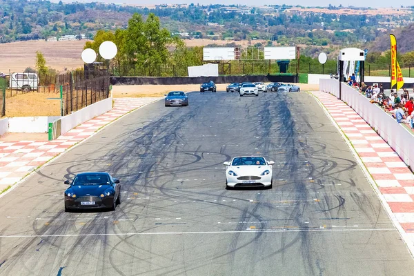 Aston Martin eigenaar Track Day — Stockfoto