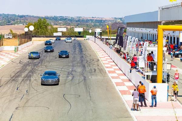 Día de la Pista del Propietario Aston Martin — Foto de Stock