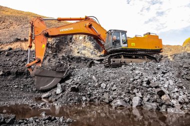 Açık Ocak madenciliği manganez ve donanımları