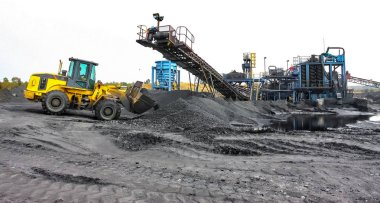 Kömür madenciliği ve işleme tesisi ekipmanları