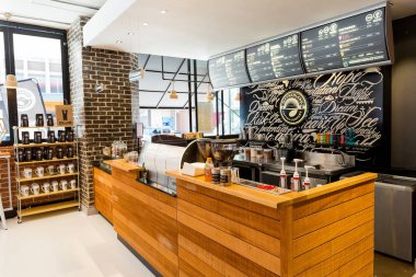 Retro Cafe kahvehane iç 