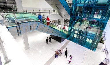 Alberton City alışveriş merkezi Johannesburg'da iç iç