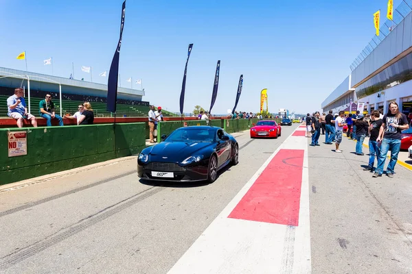 Aston Martin ιδιοκτήτη Track Day — Φωτογραφία Αρχείου