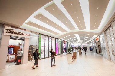 Alberton City alışveriş merkezi Johannesburg'da iç iç