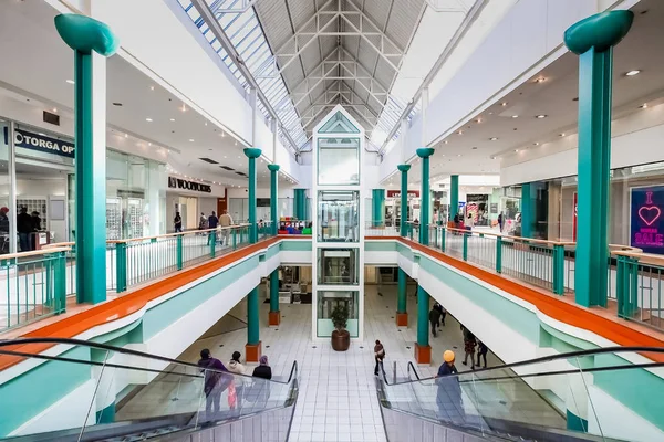 Inside Interior of Alberton City Mall in Johannesburg — Stock Photo, Image