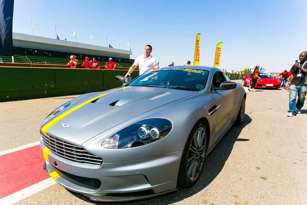 Aston Martin właściciel Track Day — Zdjęcie stockowe